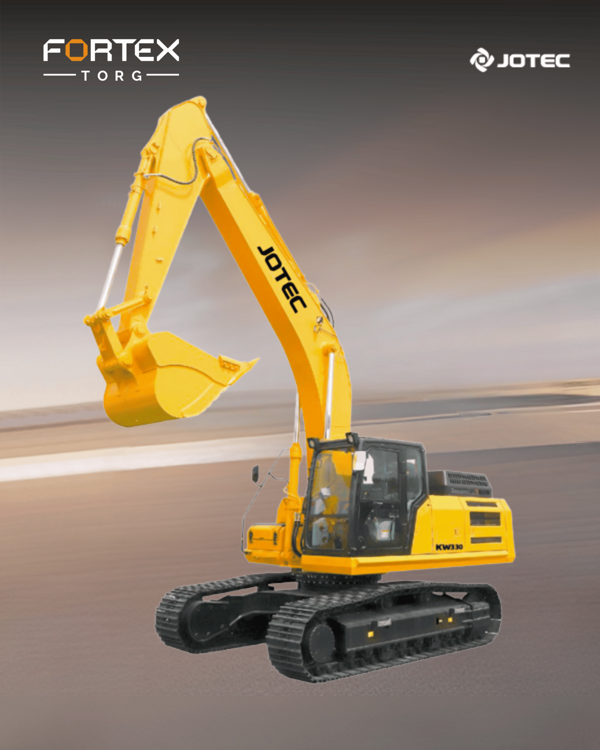 Гусеничный экскаватор JOTEC KW220E-KW330E